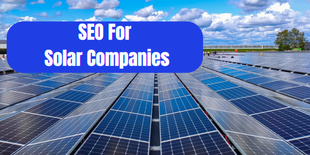 seo for solar companies